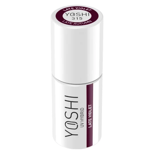 YOSHI Lakier Hybrydowy UV Hybrid Late Violet 6 ml – 315
