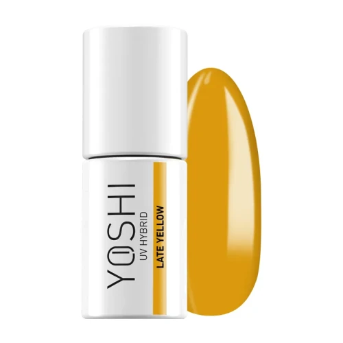 YOSHI Lakier Hybrydowy UV Hybrid Late Yellow 6 ml – 317
