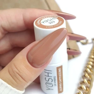 YOSHI Lakier Hybrydowy UV LED Albino Cappuccino 6 ml – 323