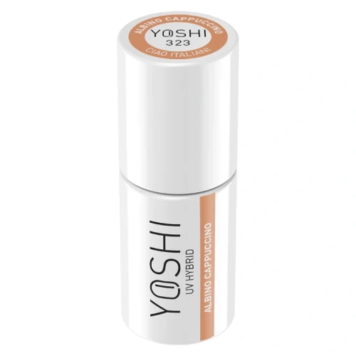YOSHI Lakier Hybrydowy UV LED Albino Cappuccino 6 ml – 323