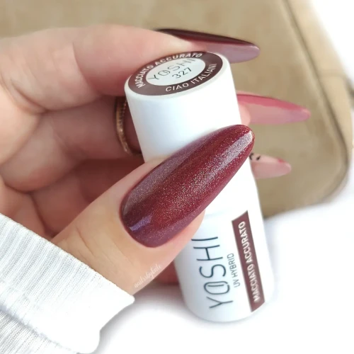 YOSHI Lakier Hybrydowy UV LED Macciato Accurato 6 ml – 327