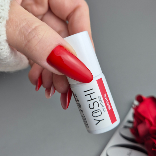 YOSHI Lakier Hybrydowy UV Hybrid Sensual 6 ml – 404