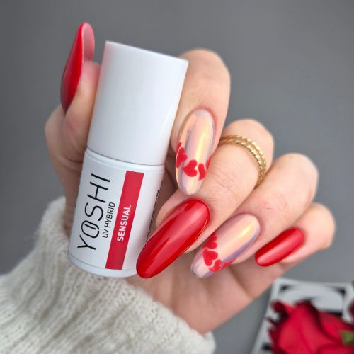 YOSHI Lakier Hybrydowy UV Hybrid Sensual 6 ml – 404