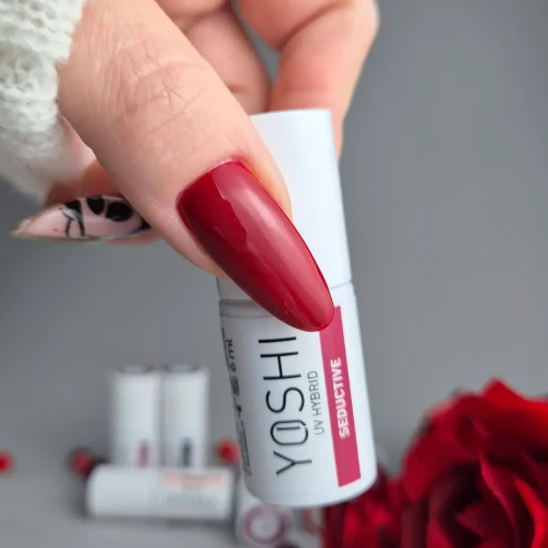 YOSHI Lakier Hybrydowy UV Hybrid Seductive 6 ml – 408