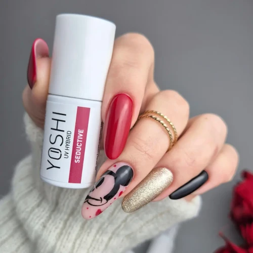 YOSHI Lakier Hybrydowy UV Hybrid Seductive 6 ml – 408