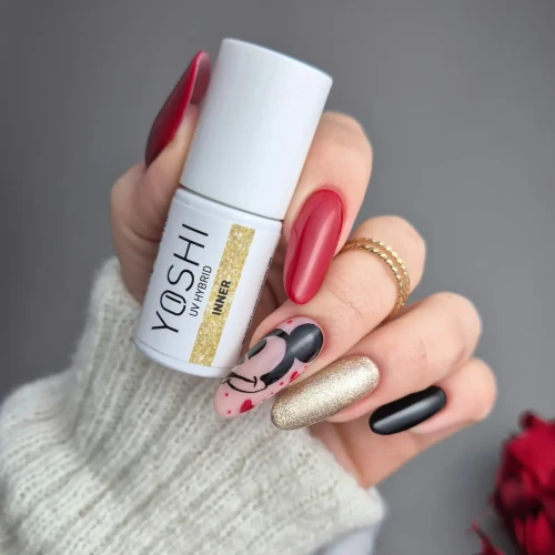 YOSHI Lakier Hybrydowy UV Hybrid Inner 6 ml – 409