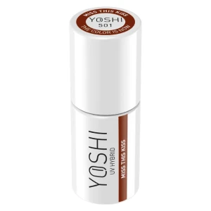 YOSHI Lakier Hybrydowy UV Hybrid Miss this Kiss 6 ml – 501