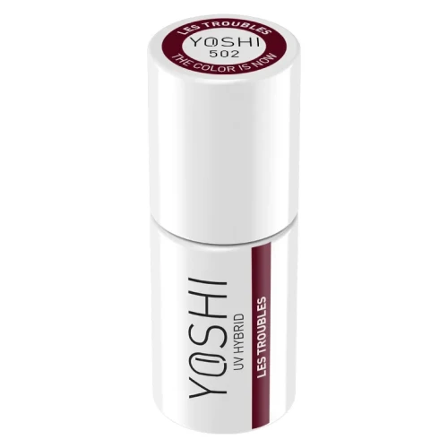YOSHI Lakier Hybrydowy UV Hybrid Les Troubles 6 ml – 502