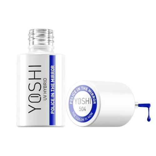 YOSHI Lakier Hybrydowy UV Hybrid Police In The Mirror 6ml – 504