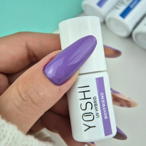 YOSHI Lakier Hybrydowy UV Hybrid Boyfriend 6 ml – 518