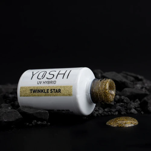 YOSHI Lakier Hybrydowy UV LED Twinkle Star 6 ml – 522