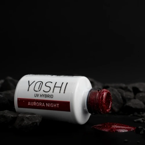 YOSHI Lakier Hybrydowy UV LED Aurora Night 6 ml – 525