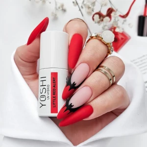 YOSHI Lakier Hybrydowy UV Hybrid Little Red Alert 6 ml – 601