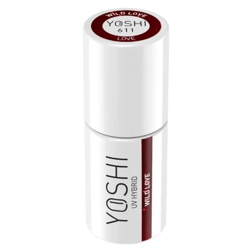 YOSHI Lakier Hybrydowy UV Hybrid Wild Love 6 ml – 611
