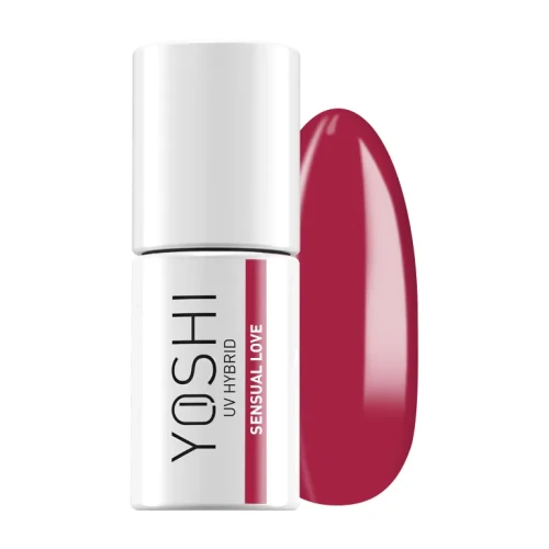 YOSHI Lakier Hybrydowy UV Hybrid Sensual Love 6 ml – 614
