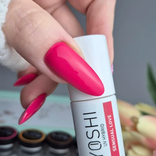 YOSHI Lakier Hybrydowy UV Hybrid Sensual Love 6 ml – 614