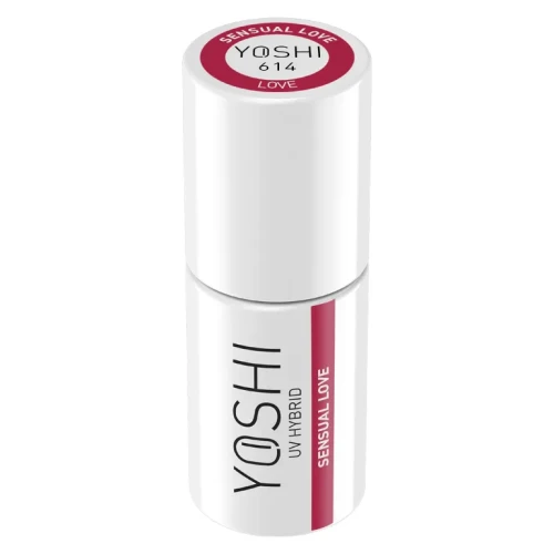 YOSHI Lakier Hybrydowy UV Hybrid Sensual Love 6 ml – 614