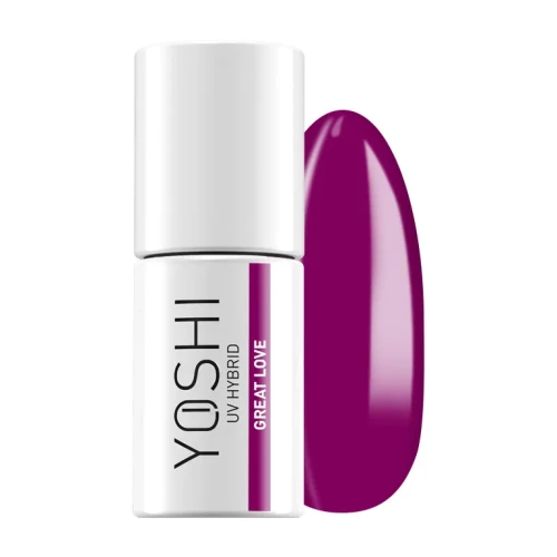 YOSHI Lakier Hybrydowy UV Hybrid Great Love 6 ml – 617