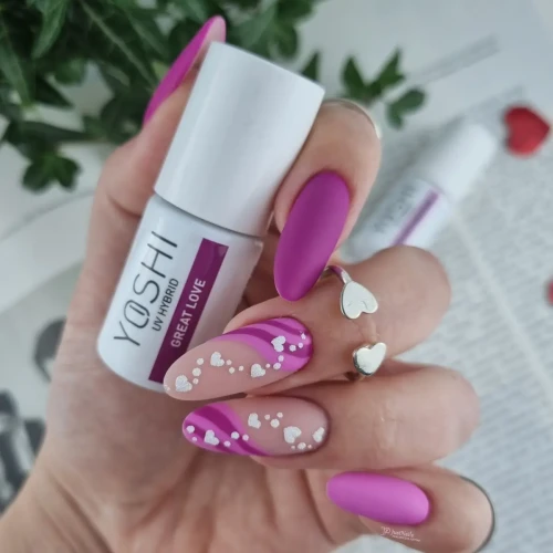 YOSHI Lakier Hybrydowy UV Hybrid Great Love 6 ml – 617