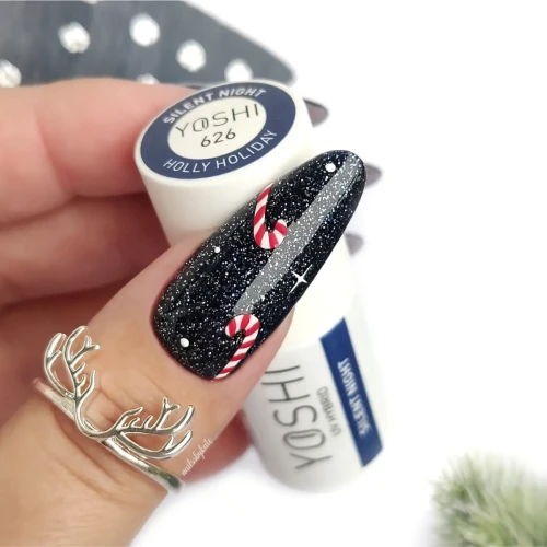 YOSHI Lakier Hybrydowy UV LED Silent Night 6 ml – 626