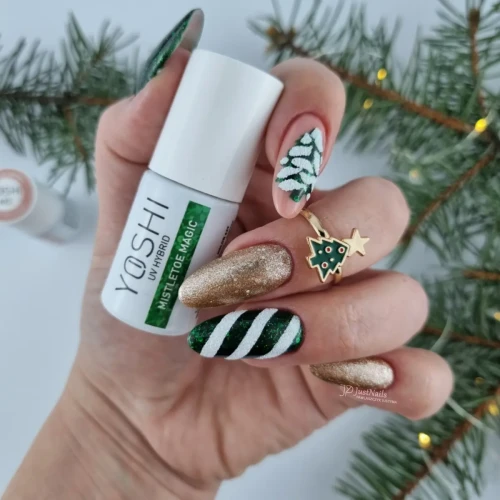 YOSHI Lakier Hybrydowy UV LED Mistletoe Magic 6 ml – 627
