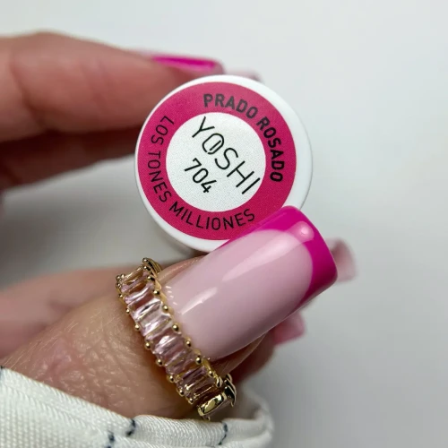 YOSHI Lakier Hybrydowy UV Hybrid Prado Rosado 6 ml – 704
