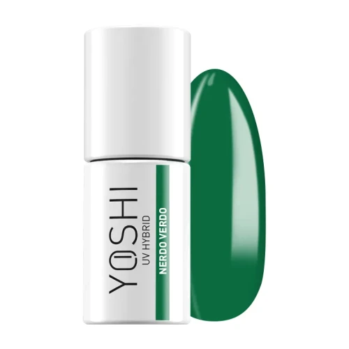 YOSHI Lakier Hybrydowy UV Hybrid Nerdo Verdo 6 ml – 707