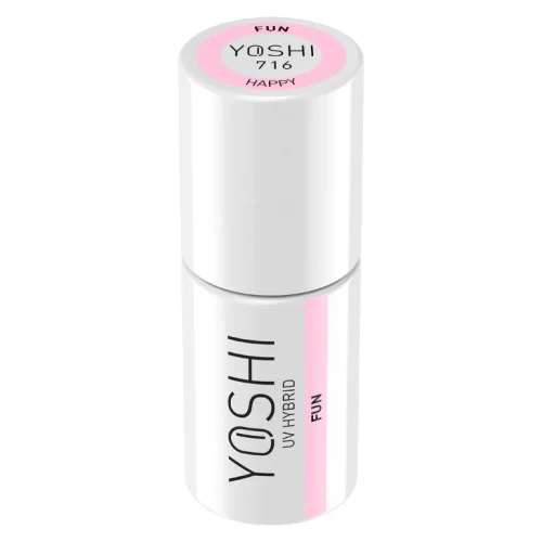YOSHI Lakier Hybrydowy UV Hybrid Fun 6 ml – 716