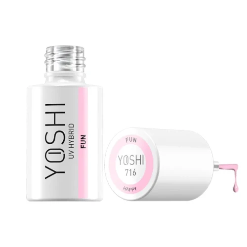 YOSHI Lakier Hybrydowy UV Hybrid Fun 6 ml – 716