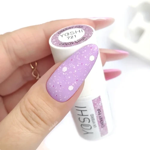 YOSHI Lakier Hybrydowy UV LED Cherry Pop 6 ml – 721