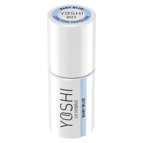 YOSHI Lakier Hybrydowy UV Hybrid Baby Blue 6 ml – 801