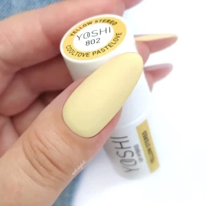 YOSHI Lakier Hybrydowy UV Hybrid Yellow Stereo 6 ml – 802