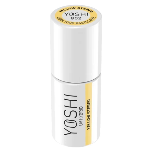 YOSHI Lakier Hybrydowy UV Hybrid Yellow Stereo 6 ml – 802