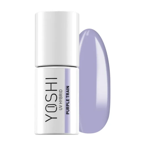 YOSHI Lakier Hybrydowy UV Hybrid Purple Train 6 ml – 803
