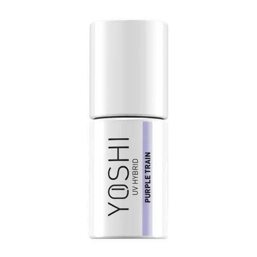 YOSHI Lakier Hybrydowy UV Hybrid Purple Train 6 ml – 803