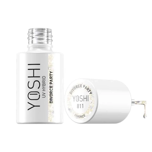 YOSHI Lakier Hybrydowy UV LED Divorce Party 6 ml – 811
