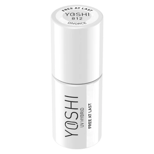 YOSHI Lakier Hybrydowy UV LED Free at Last 6 ml – 812