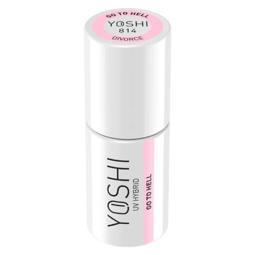 YOSHI Lakier Hybrydowy UV LED Go to Hell 6 ml – 814