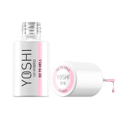 YOSHI Lakier Hybrydowy UV LED Go to Hell 6 ml – 814