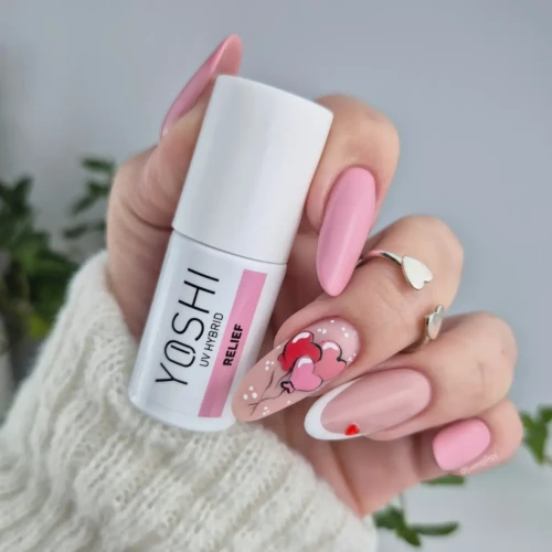 YOSHI Lakier Hybrydowy UV LED Relief 6 ml – 817