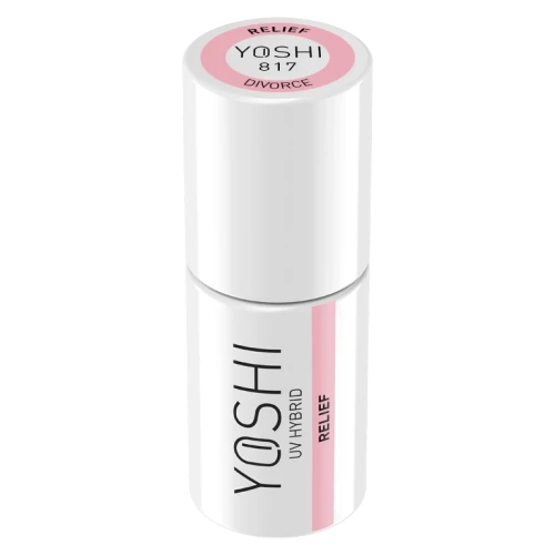 YOSHI Lakier Hybrydowy UV LED Relief 6 ml – 817