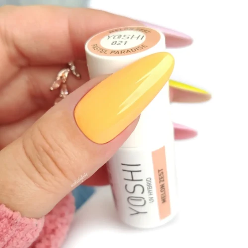YOSHI Lakier Hybrydowy UV LED Melon Zest 6 ml – 821