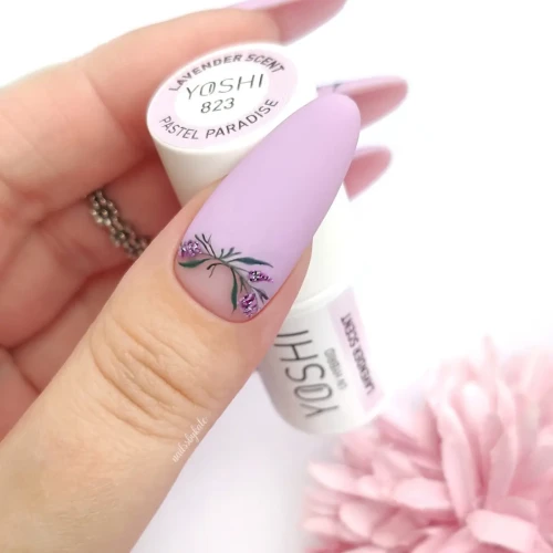 YOSHI Lakier Hybrydowy UV LED Lavander Scent 6 ml – 823