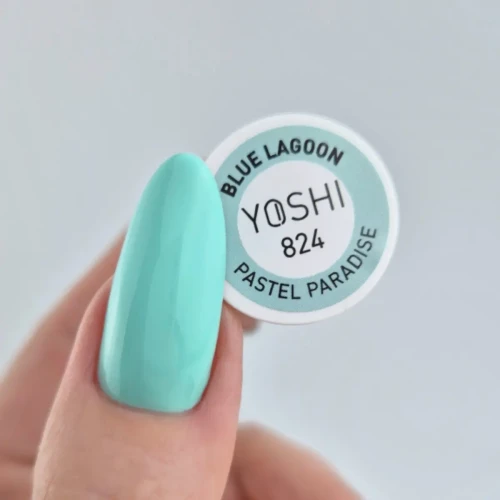 YOSHI Lakier Hybrydowy UV LED Blue Lagoon 6 ml – 824