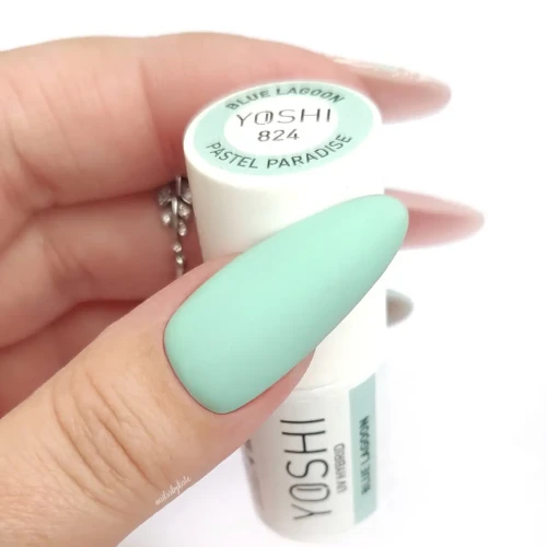 YOSHI Lakier Hybrydowy UV LED Blue Lagoon 6 ml – 824