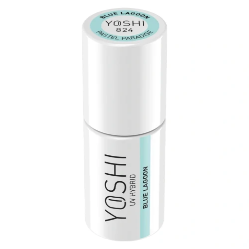 YOSHI Lakier Hybrydowy UV LED Blue Lagoon 6 ml – 824