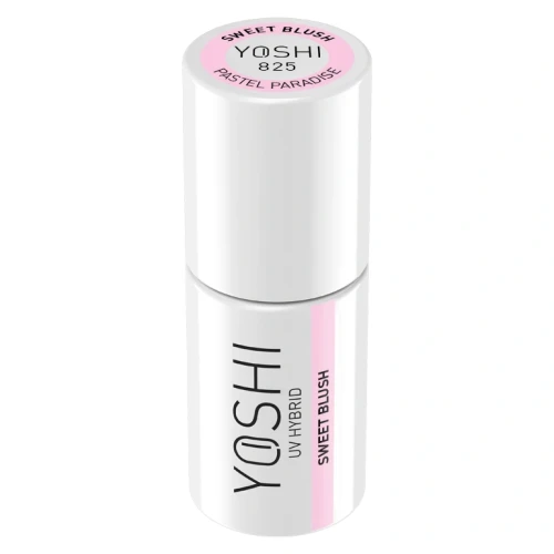 YOSHI Lakier Hybrydowy UV LED Sweet Blush 6 ml – 825