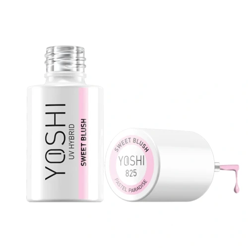 YOSHI Lakier Hybrydowy UV LED Sweet Blush 6 ml – 825