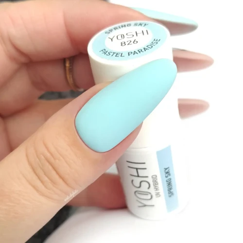 YOSHI Lakier Hybrydowy UV LED Spring Sky 6 ml – 826
