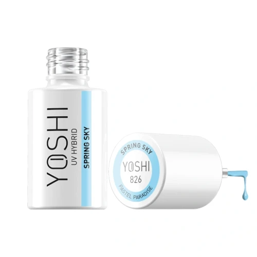 YOSHI Lakier Hybrydowy UV LED Spring Sky 6 ml – 826
